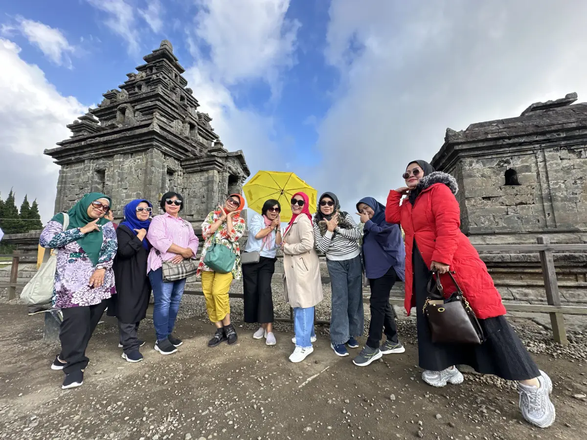 Arjuna Temple Complex in Dieng